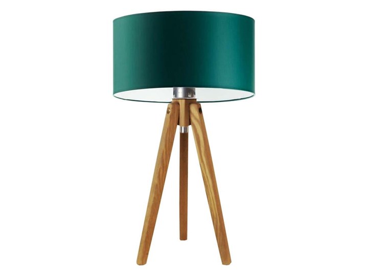 LAMPKA DO POKOJU DZIECKA FORNA WALEC CLASSIC Wysokość 50 cm Styl Nowoczesny Drewno Lampa z abażurem Kategoria Lampy stołowe