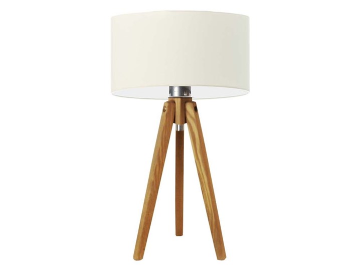 LAMPKA DO POKOJU DZIECKA FORNA WALEC CLASSIC Styl Nowoczesny Wysokość 50 cm Drewno Lampa z abażurem Kategoria Lampy stołowe