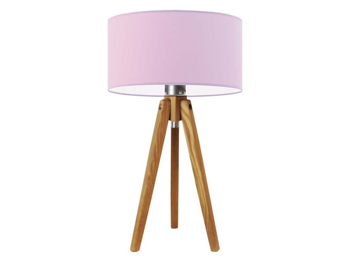 LAMPKA DO POKOJU DZIECKA FORNA WALEC CLASSIC Styl Nowoczesny Lampa z abażurem Wysokość 50 cm Drewno Kategoria Lampy stołowe