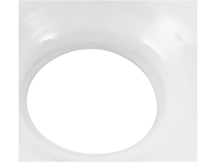 vidaXL Umywalka ceramiczna, trójkątna, 645 x 455 x 115 mm, biała Szerokość 45 cm Asymetryczne Ceramika Szerokość 65 cm Kolor Biały Szkło Kategoria Umywalki