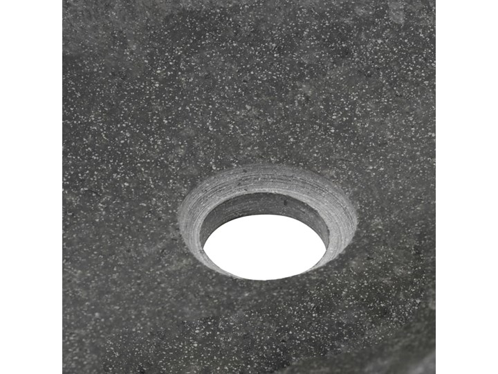 vidaXL Umywalka z kamienia rzecznego, owalna, 60-70 cm Owalne Kamień naturalny Szerokość 60 cm Szerokość 45 cm Kategoria Umywalki
