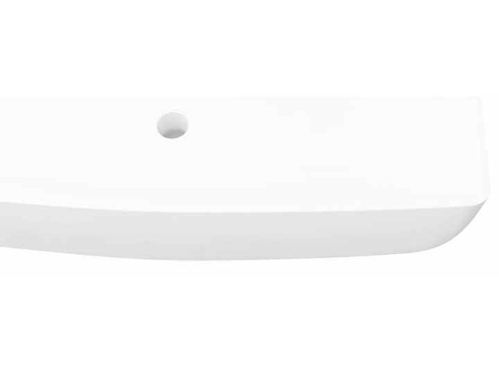 vidaXL Luksusowa umywalka prostokątna 71 x 39 cm ceramika Kategoria Umywalki Prostokątne Szerokość 71 cm Kolor Biały