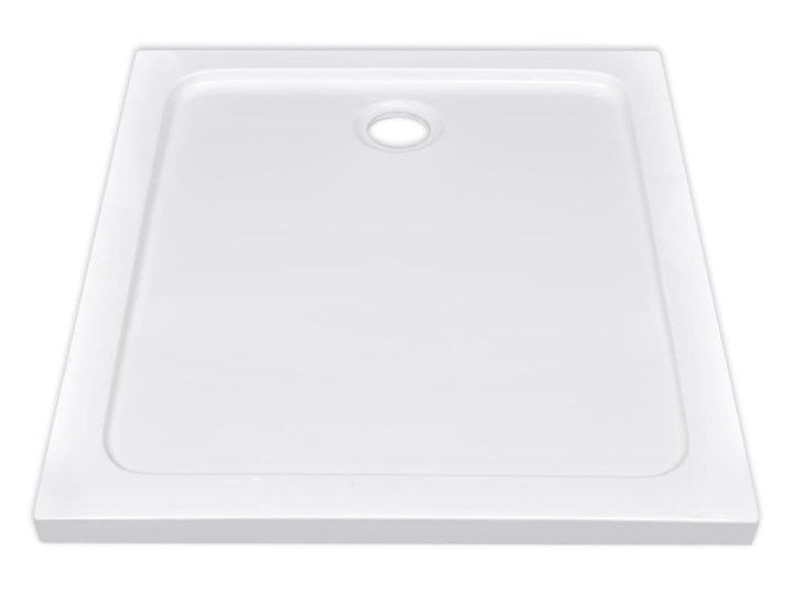 vidaXL Brodzik prysznicowy prostokątny, ABS, biały, 80 x 90 cm Wymiary 80x90 cm Kategoria Brodziki