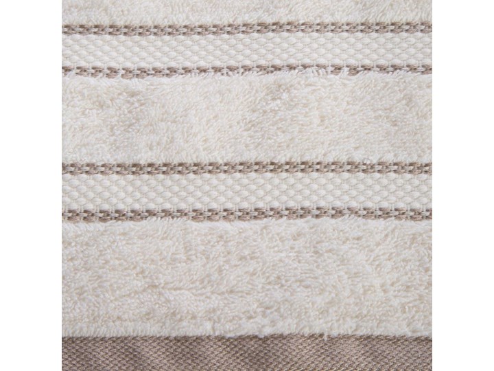 Ręcznik bawełniany kremowy R164-01 70x140 cm Bawełna 50x90 cm Kolor Beżowy Kategoria Ręczniki