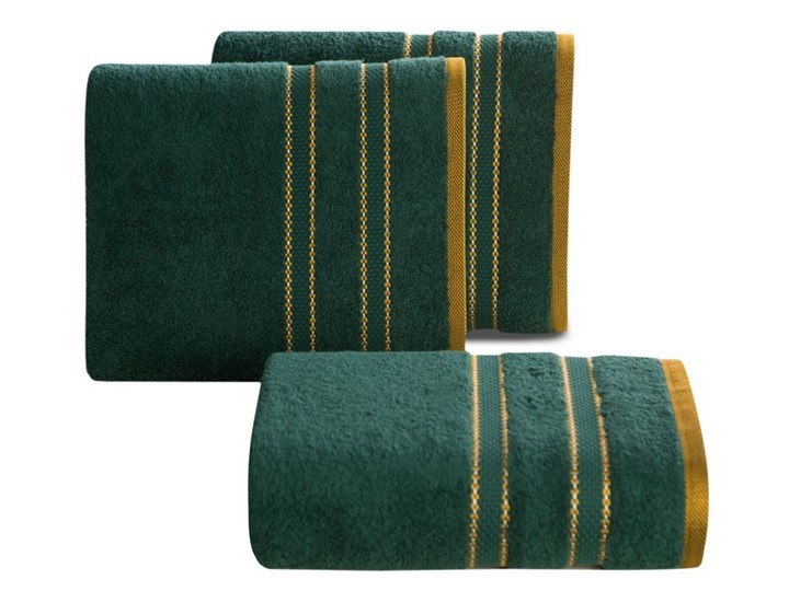 Ręcznik bawełniany ciemnozielony R164-06 70x140 cm Bawełna 50x90 cm Kategoria Ręczniki