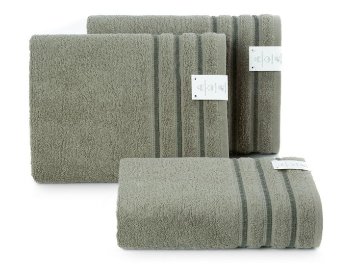 Ręcznik szybkoschnący oliwkowy R165-06 70x140 cm 30x50 cm Kolor Zielony 50x90 cm Bawełna Kategoria Ręczniki