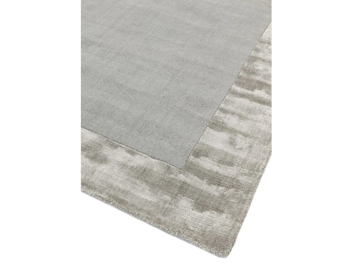 Dywan Ascot Silver Cloudy (120 x 170 cm) The Homecept Wełna Dywany Wiskoza 120x170 cm Kolor Szary