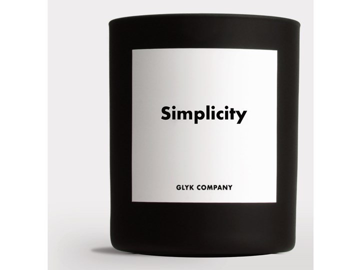 Świeca Simplicity duża The Homecept