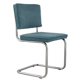 Krzesło Ridge Rib niebieskie 48x85x48