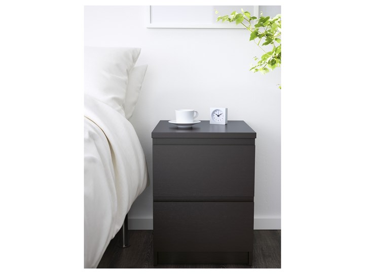 IKEA MALM Zestaw mebli do sypialni 4 szt, Czarnybrąz, 180x200 cm Pomieszczenie Sypialnia Kategoria Zestawy mebli do sypialni