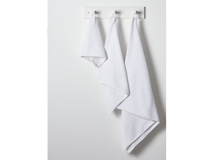 Sinsay - Ręcznik bawełniany - Biały Łazienkowe Bawełna Kategoria Ręczniki