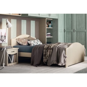Luna 120x200 cm drewniane łóżko do sypialni