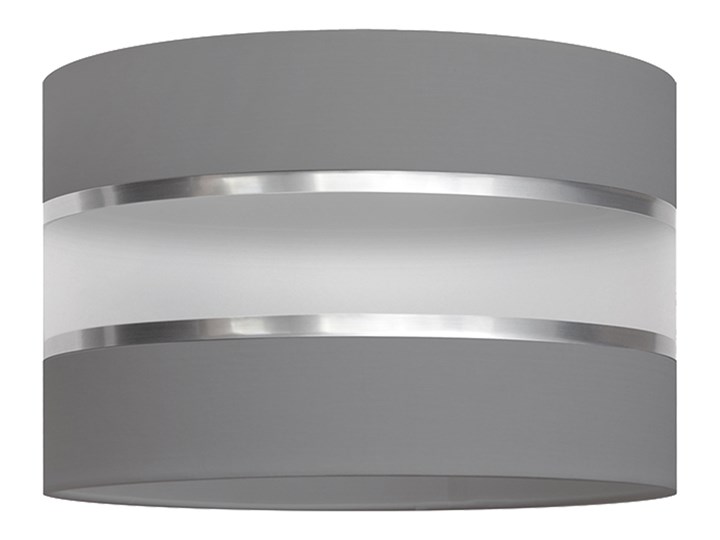 Lampa abażur HELEN W-L 0802/2 GR+SL+MAT Pomieszczenie Jadalnia Metal Lampa z abażurem Tworzywo sztuczne Tkanina Styl Tradycyjny