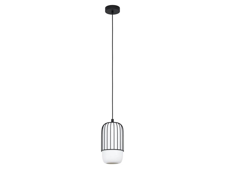 Eglo 99618 - Żyrandol na lince MULEGES 1xE27/40W/230V Szkło Metal Kategoria Lampy wiszące
