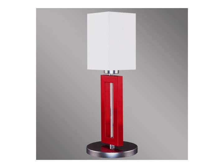 Lampa stołowa Riffta R - 1xE14/60W/230V Chrom Tkanina Wysokość 36 cm Metal Kategoria Lampy stołowe