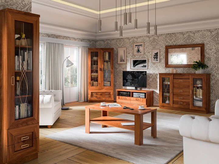 Małe lustro T-18 TADEUSZ kolor do wyboru Styl Nowoczesny Ścienne Lustro z ramą Prostokątne Pomieszczenie Salon