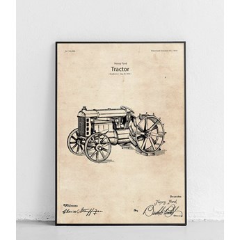 Traktor - plakat