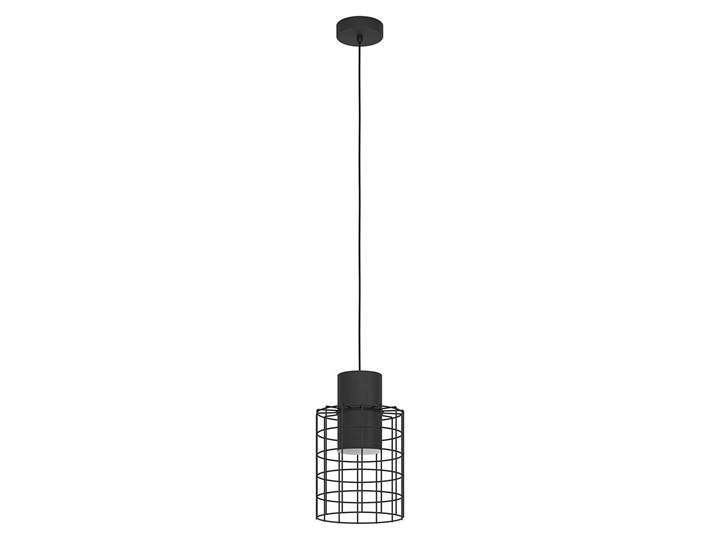Eglo 43625 - Żyrandol na lince MILLIGAN 1xE27/40W/230V śr. 20 cm czarny Metal Kategoria Lampy wiszące