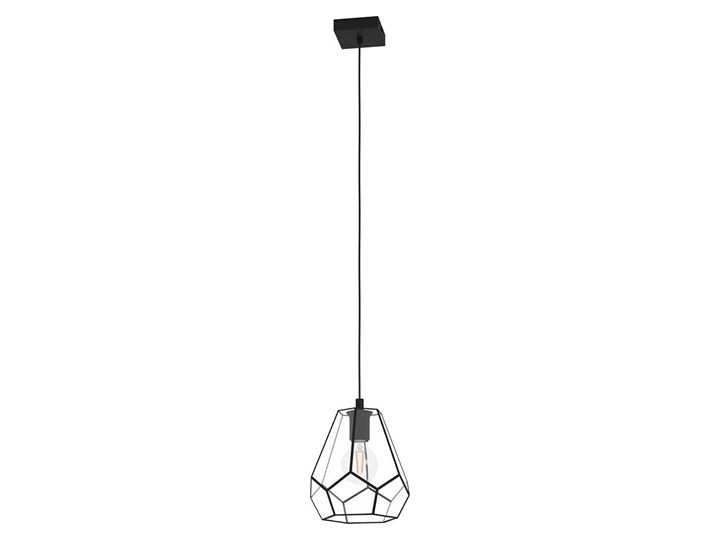 Eglo 43643 - Żyrandol na lince MARDYKE 1xE27/40W/230V Metal Szkło Kategoria Lampy wiszące