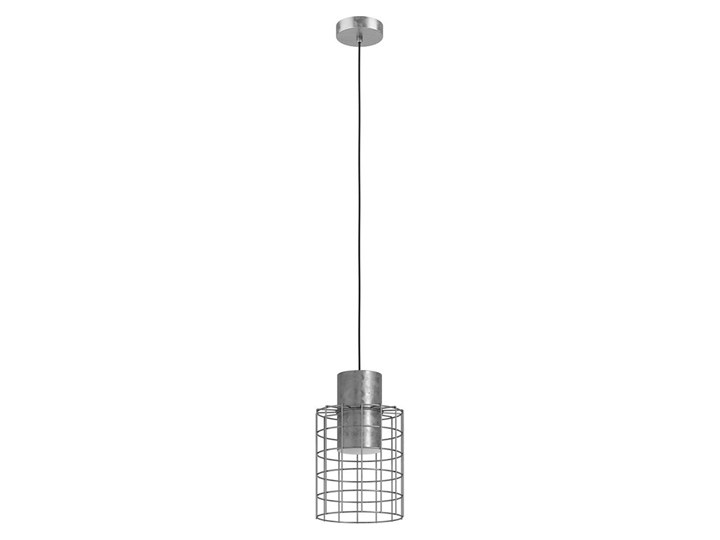 Eglo 43647 - Żyrandol na lince MILLIGAN 1xE27/40W/230V śr. 20 cm srebrny Metal Kategoria Lampy wiszące