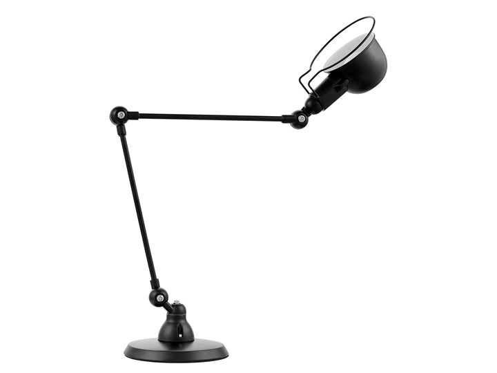 LAMPA BIURKOWA CZARNA GLORIA W2 Wysokość 70 cm Lampa z kloszem Lampa z abażurem Metal Funkcje Lampa regulowana