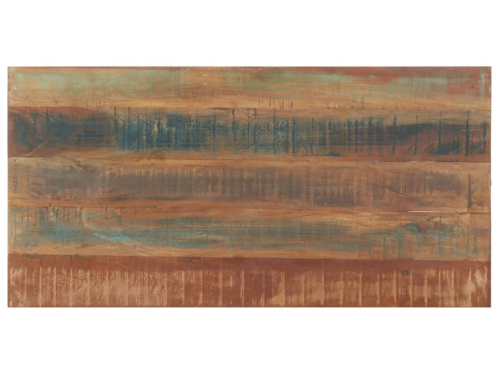 vidaXL Stół jadalniany, 120 x 60 x 76 cm, lite drewno z odzysku Stal Liczba miejsc Do 4 osób