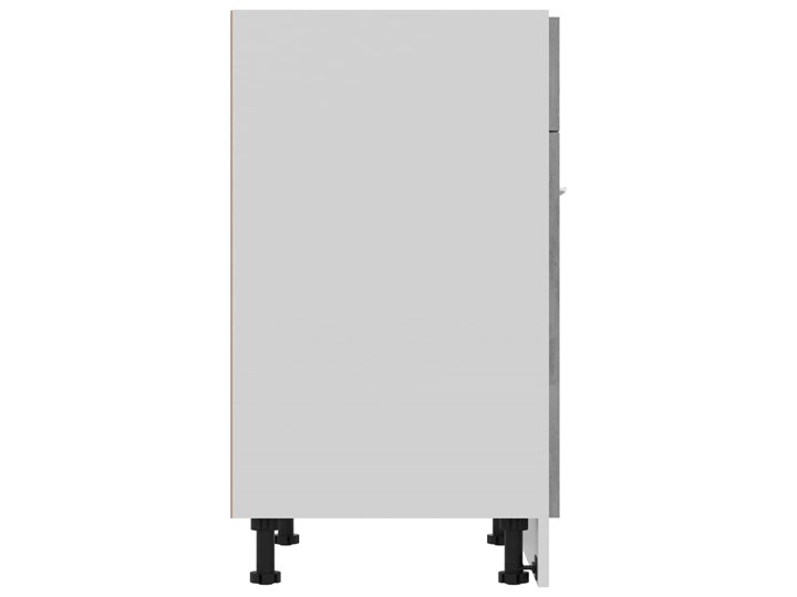 vidaXL Szafka z szufladą, szarość betonu, 60x46x81,5 cm, płyta Płyta MDF Kategoria Szafki kuchenne