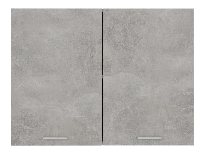 vidaXL Szafka wisząca, szarość betonu, 80x31x60 cm, płyta wiórowa Płyta MDF Kategoria Szafki kuchenne