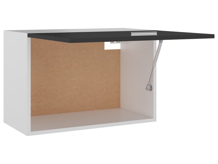vidaXL Szafka wisząca, szara, 60x31x40 cm, płyta wiórowa Płyta MDF Kategoria Szafki kuchenne