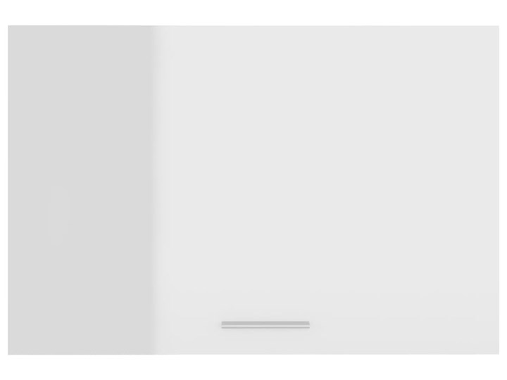 vidaXL Szafka wisząca, wysoki połysk, biała, 60x31x40 cm, płyta Płyta MDF Kolor Biały Kategoria Szafki kuchenne