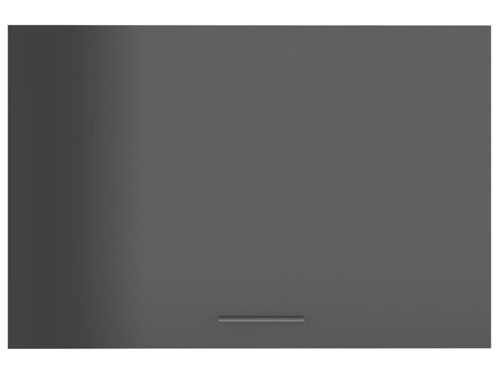 vidaXL Szafka wisząca, wysoki połysk, szara, 60x31x40 cm, płyta Płyta MDF Kategoria Szafki kuchenne