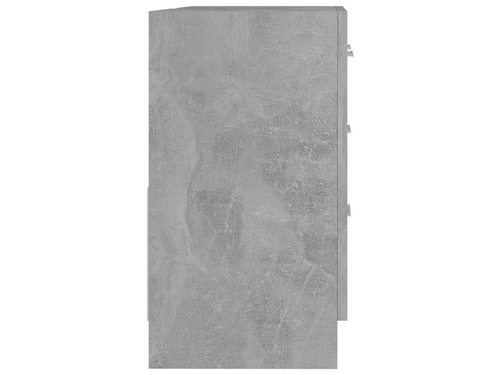 vidaXL Szafka pod umywalkę, szarość betonu, 63x30x54 cm, płyta Poziome Stojące Wysokość 63 cm Głębokość 30 cm Płyta MDF Płyta stolarska Szerokość 63 cm Kategoria Szafki stojące