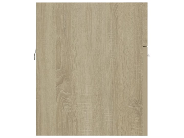 vidaXL Szafka pod umywalkę, dąb sonoma, 41x38,5x46 cm, płyta wiórowa Drewno Płyta MDF Płyta stolarska Kategoria Szafki stojące