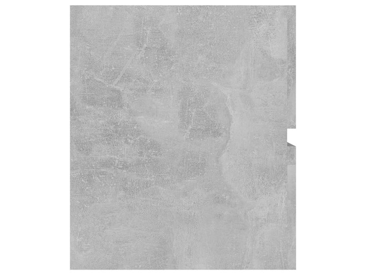 vidaXL Szafka pod umywalkę, szarość betonu, 100x38,5x45 cm, płyta Kategoria Szafki stojące Płyta MDF Płyta stolarska Rodzaj frontu Szuflady
