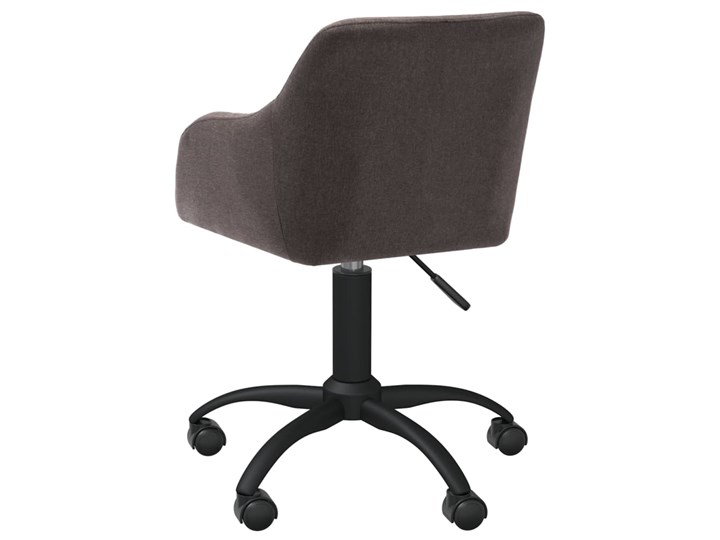 vidaXL Obrotowe krzesło biurowe, kolor taupe, tapicerowane tkaniną Głębokość 51,5 cm Metal Wysokość 81 cm Szerokość 53 cm Rodzaj(n) Krzesła Styl Nowoczesny
