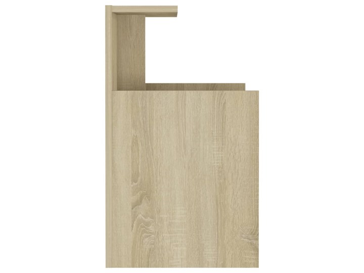 vidaXL Szafka nocna, dąb sonoma, 40x35x60 cm, płyta wiórowa Nocne Szerokość 40 cm Uniwersalne Drewno Płyta meblowa Głębokość 35 cm Płyta MDF Płyta laminowana Pomieszczenie Sypialnia