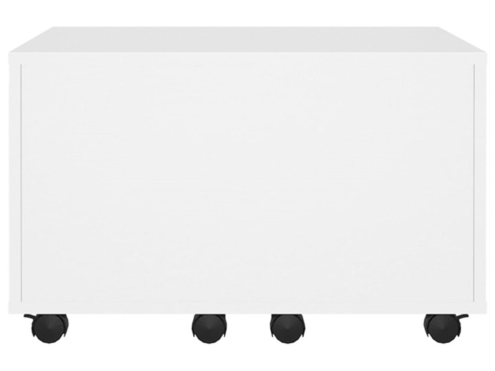 vidaXL Stolik kawowy, biały, 60x60x38 cm, płyta wiórowa Szerokość 60 cm Zestaw stolików Długość 60 cm Kategoria Stoliki i ławy