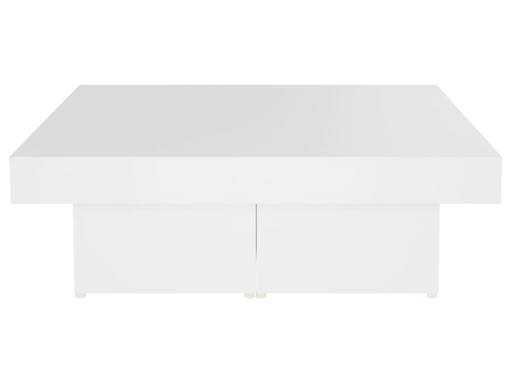 vidaXL Stolik kawowy, biały, 90x90x28 cm, płyta wiórowa Długość 90 cm Płyta meblowa Szerokość 90 cm Styl Nowoczesny