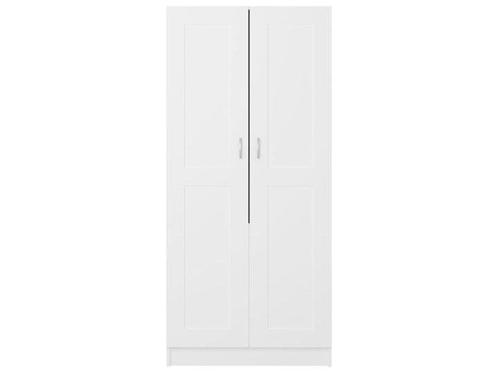 vidaXL Szafa, biała, 82,5x51,5x180 cm, materiał drewnopochodny Płyta MDF Szerokość 82 cm Typ Gotowa Głębokość 51,5 cm Kategoria Szafy do garderoby