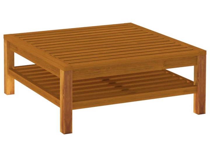 vidaXL 6-cz. zestaw wypoczynkowy do ogrodu, kremowe poduszki, akacja Zestawy modułowe Zestawy kawowe Tworzywo sztuczne Zestawy wypoczynkowe Drewno Kolor Brązowy