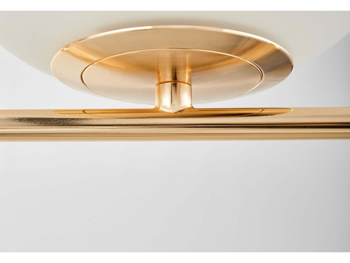 KINKIET LAMPA ŚCIENNA NOWOCZESNA ZŁOTA SORENTO D20 LUMINA DECO Kinkiet z kloszem Kinkiet z abażurem Szkło Metal Styl Glamour Kolor Złoty