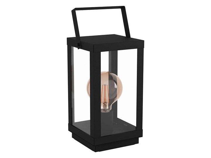Eglo 43623 - Lampka stołowa BRADFORD 1xE27/60W/230V Szkło Metal Wysokość 37 cm Kategoria Lampy stołowe