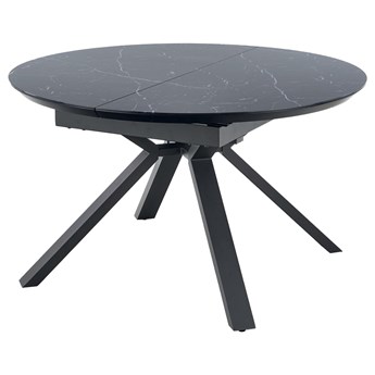SELSEY Stół rozkładany Obstatly 130-180x130 cm marmur