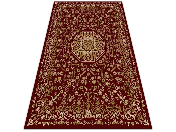 Modny winylowy dywan Roślinny deseń 60x90 cm Prostokątny Dywany 80x120 cm Kategoria Dywany