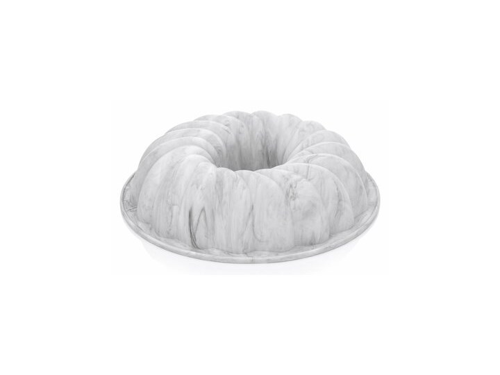 Forma do pieczenia babki DUKA SILIMARMOR 23 cm szara silikonowa Do babki Kategoria Formy i foremki Kolor Szary