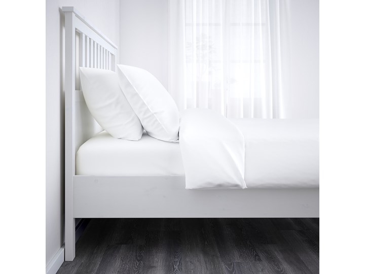 IKEA HEMNES Zestaw mebli do sypialni 4 szt, biała bejca, 160x200 cm Pomieszczenie Sypialnia