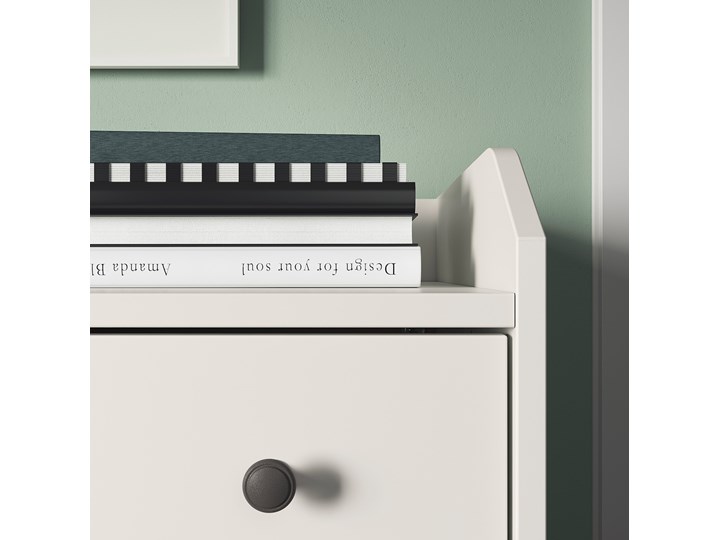 IKEA HAUGA Zestaw mebli do sypialni 3 szt, biały Pomieszczenie Sypialnia