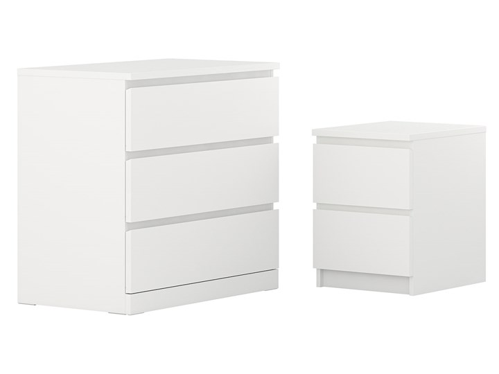 IKEA MALM Meble do sypialni, kpl. 2 szt, biały Pomieszczenie Sypialnia Kategoria Zestawy mebli do sypialni