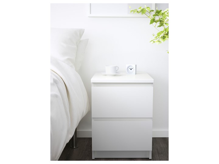 IKEA MALM Zestaw mebli do sypialni 3 szt, biały, 160x200 cm Pomieszczenie Sypialnia Kategoria Zestawy mebli do sypialni