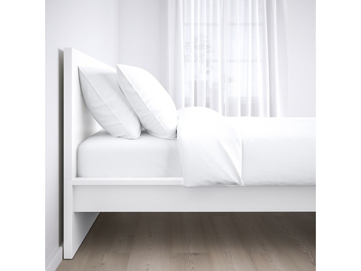 IKEA MALM Zestaw mebli do sypialni 3 szt, biały, 140x200 cm Pomieszczenie Sypialnia
